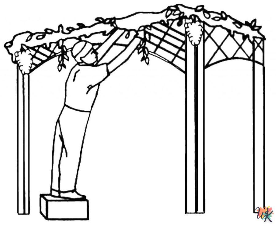 coloriage Sukkot  a colorier en ligne gratuitement