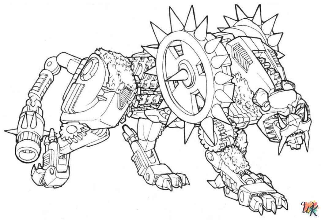 coloriage Transformers  pour enfant de 10 ans