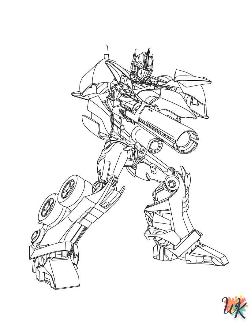 coloriage Transformers  a telecharger