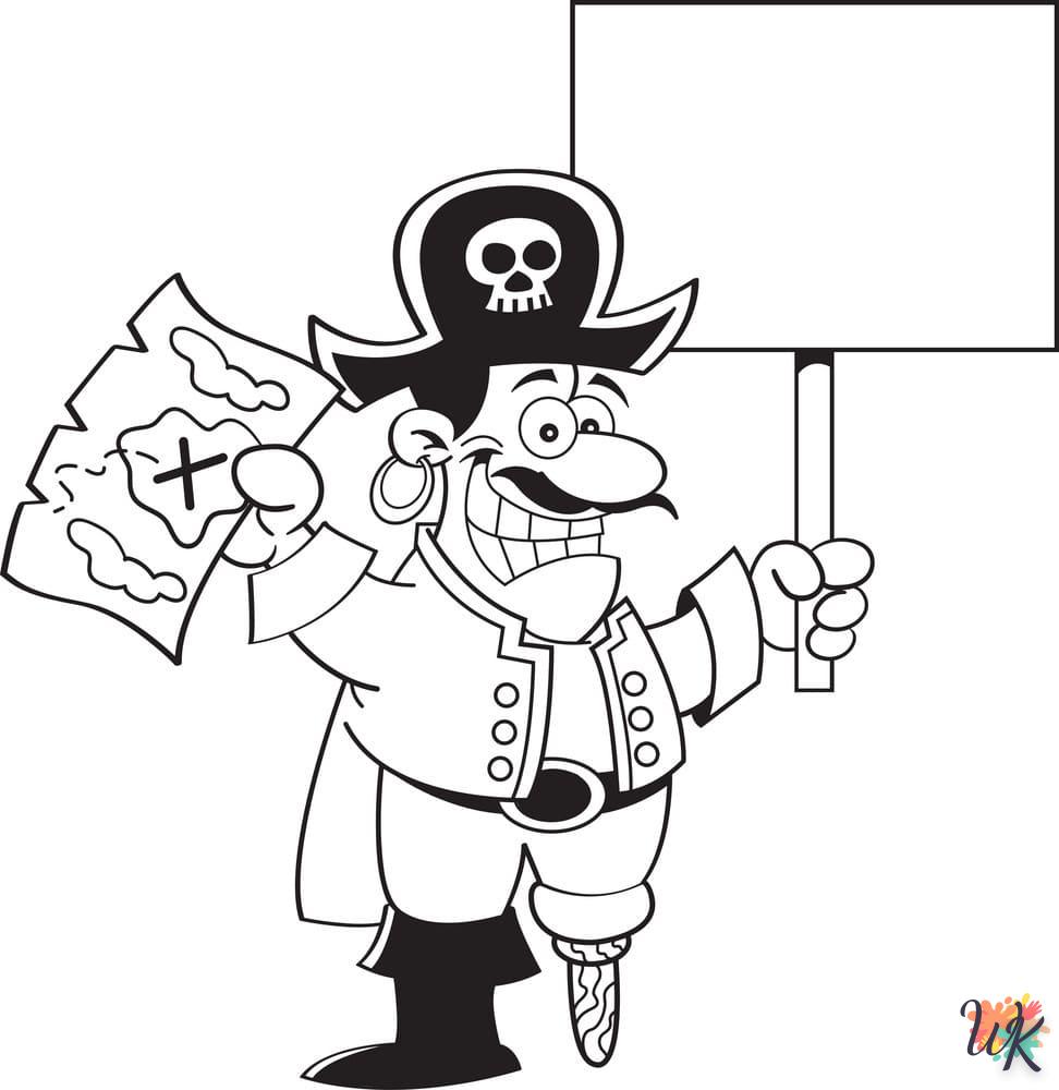 coloriage Pirates  pour enfant a imprimer