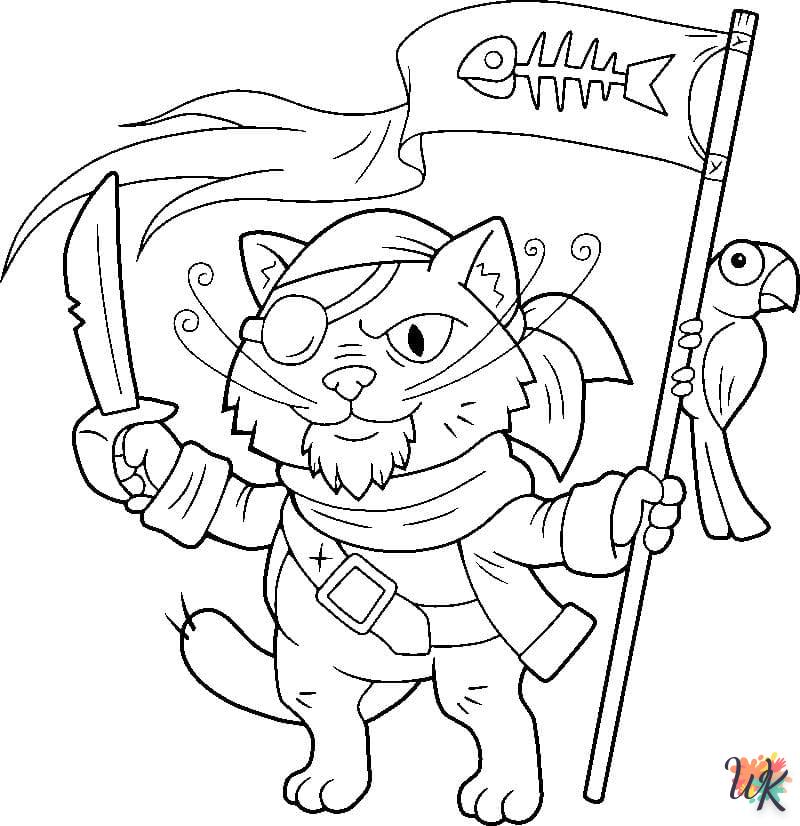 coloriage Pirates  d'enfant a imprimer