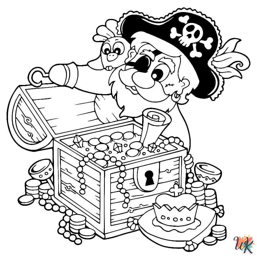 coloriage Pirates  en ligne gratuit