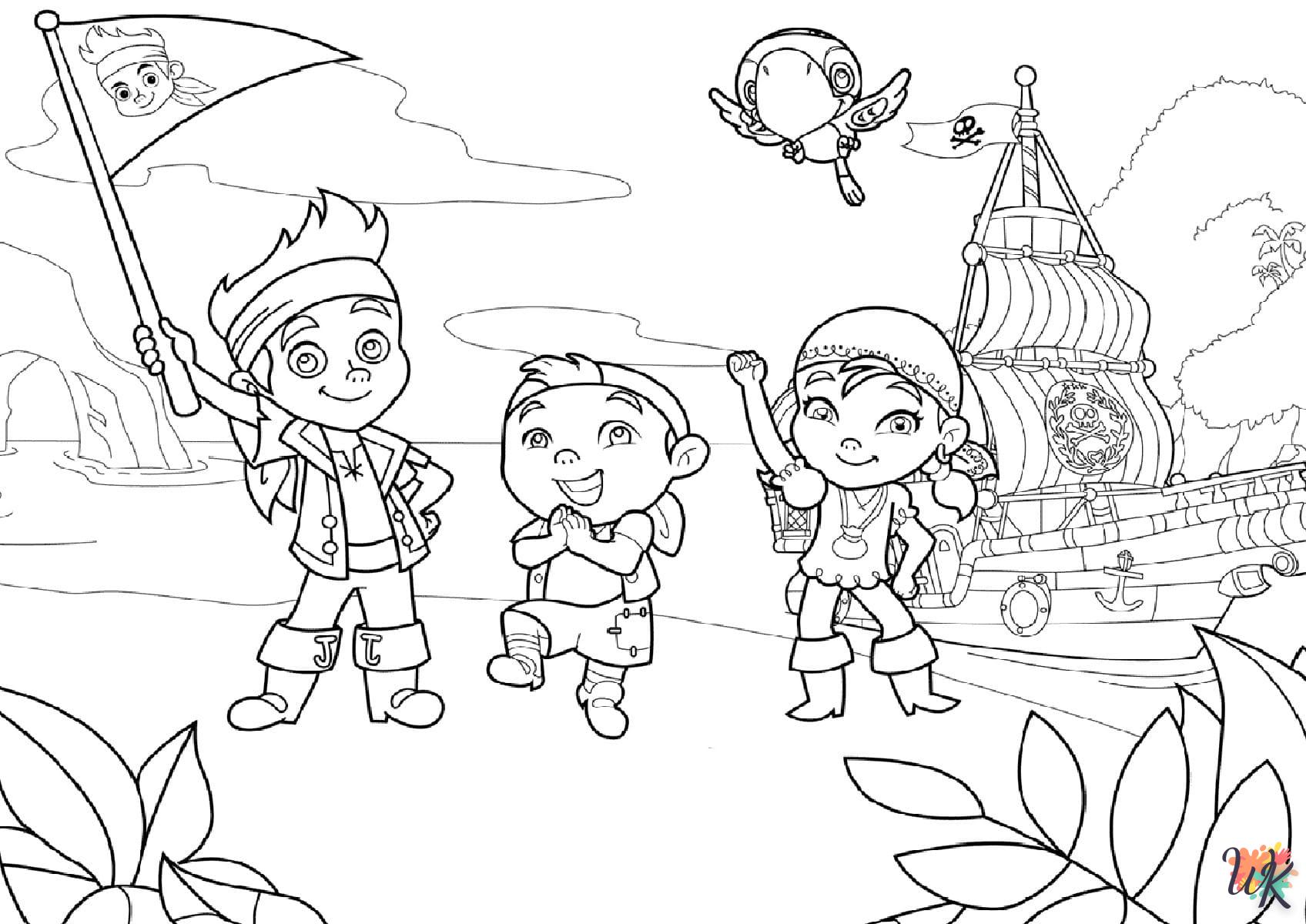 image pour coloriage Pirates  enfant