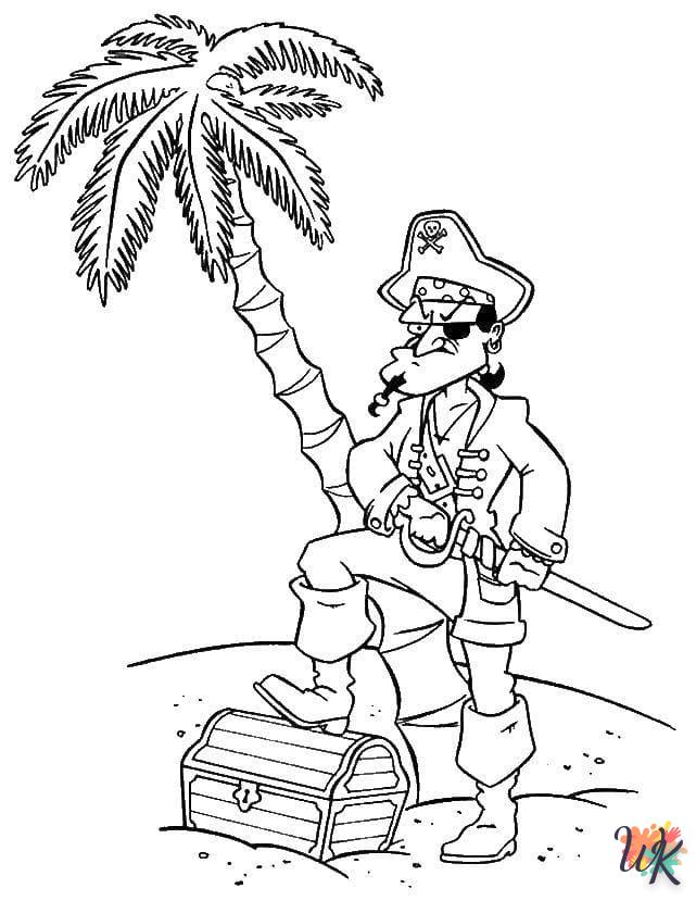 coloriage Pirates  pour enfant a imprimer