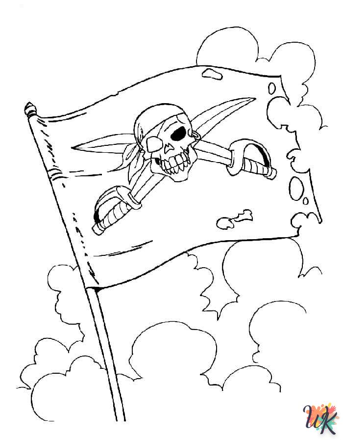 à imprimer coloriage Pirates