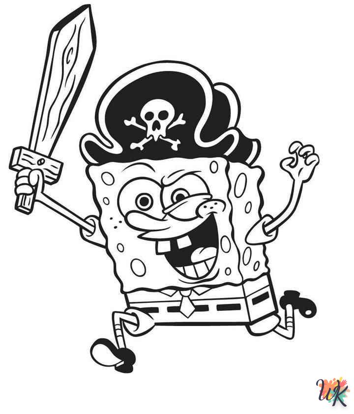 coloriage Pirates  à imprimer kawaii