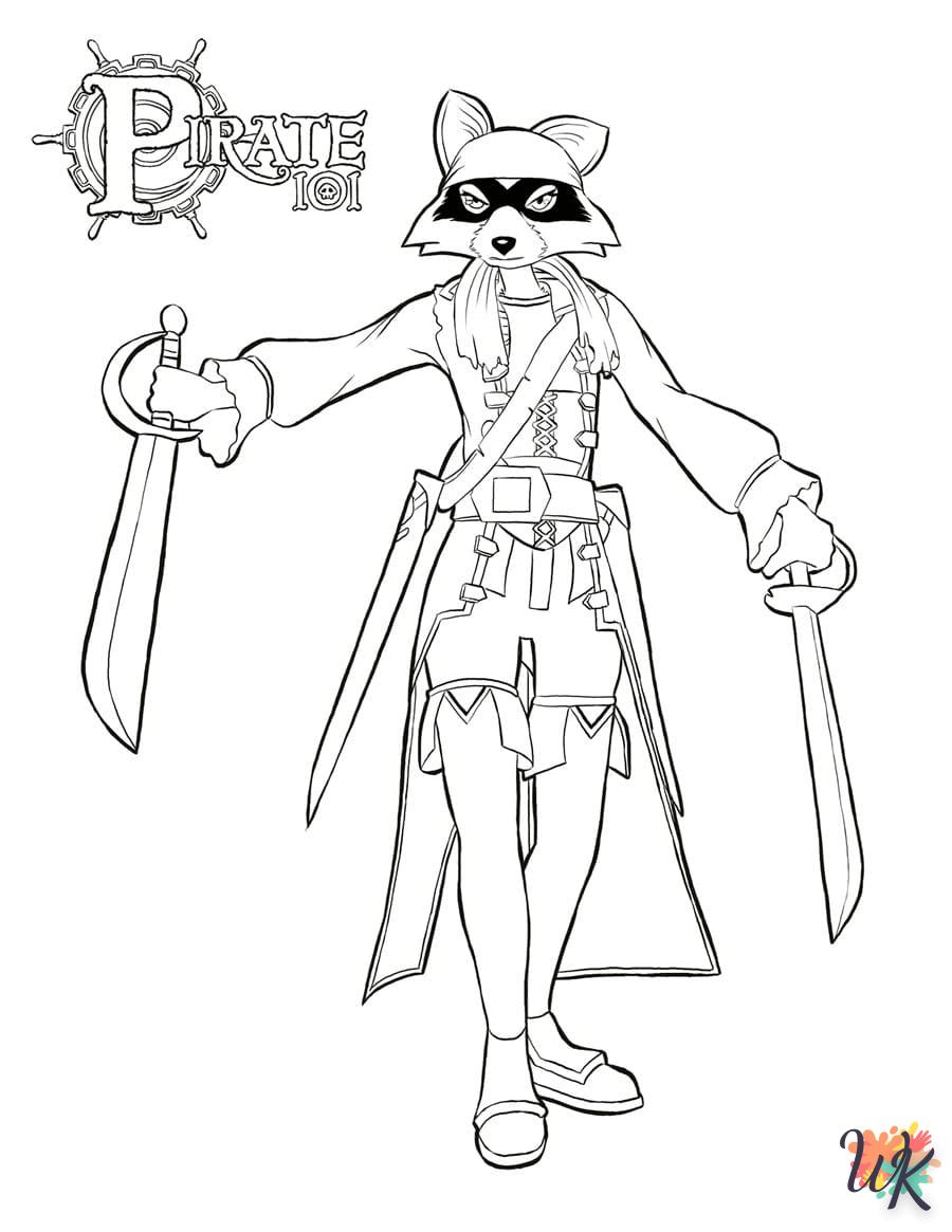 coloriage Pirates  pour enfant a imprimer