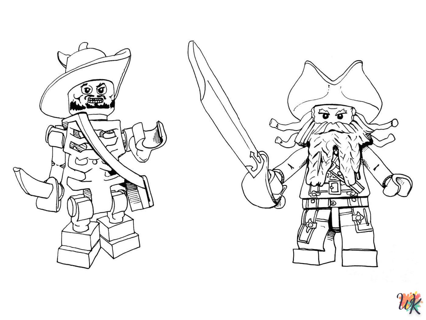 coloriage Pirates  en ligne a colorier