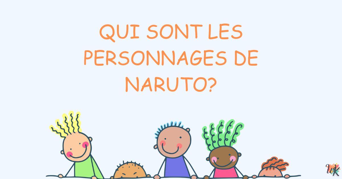 Qui sont les personnages de Naruto? Explorez les coloriage