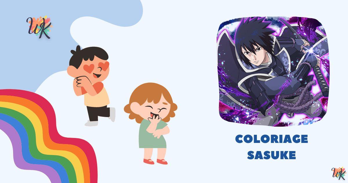 Coloriage Sasuke à imprimer – Découvrez maintenant