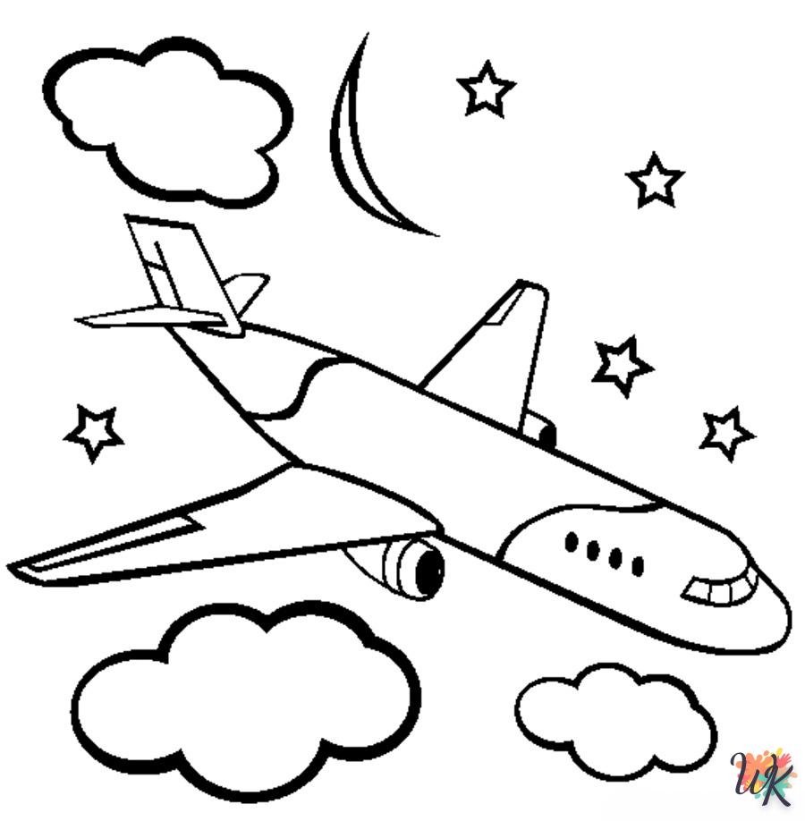 coloriage Avio  en ligne pour enfant