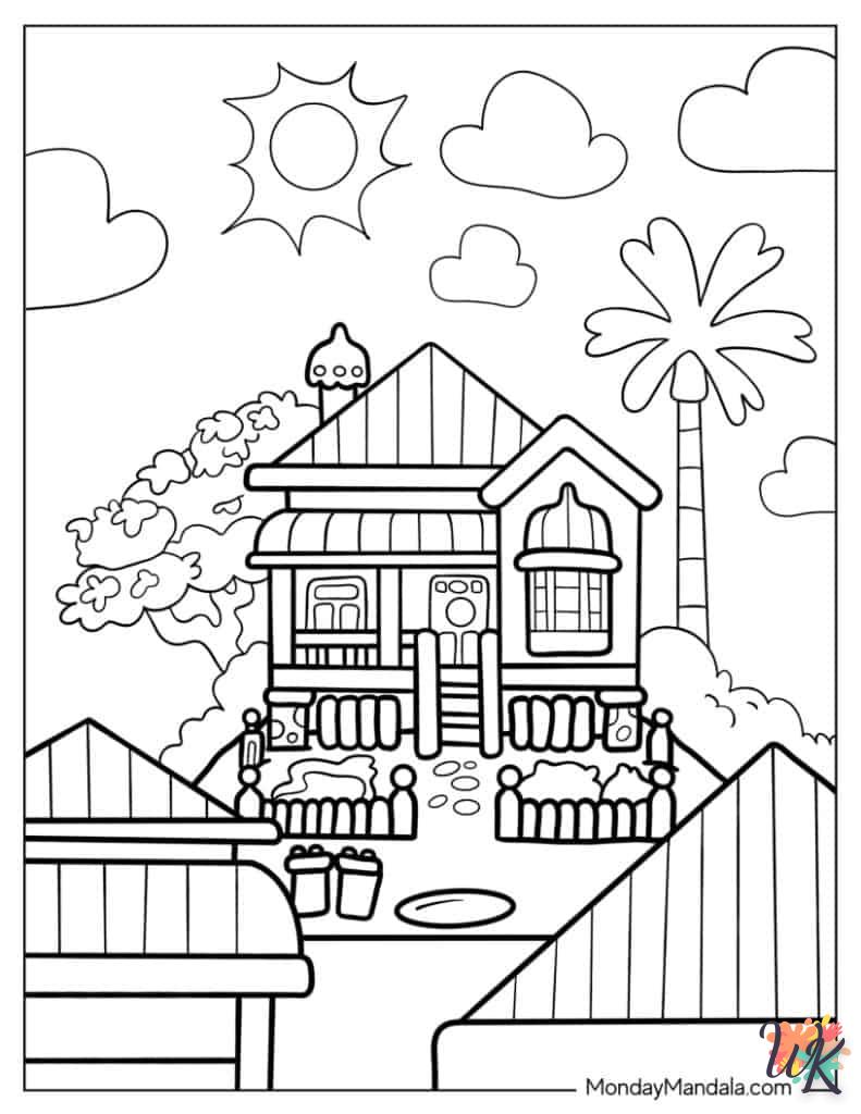 image pour coloriage Bluey  enfant