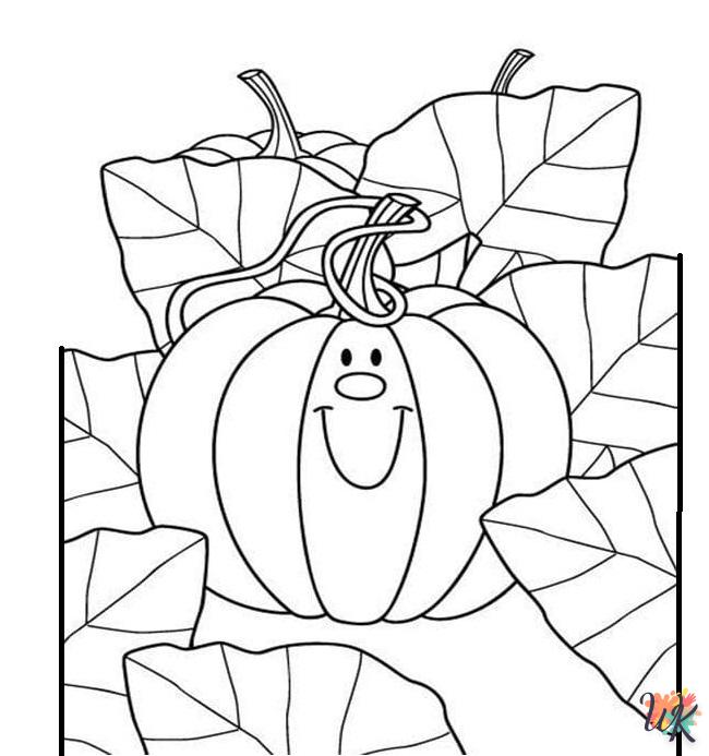 coloriage Citrouille  a dessiner en ligne