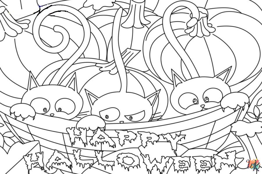 coloriage Citrouille  pour enfants a imprimer