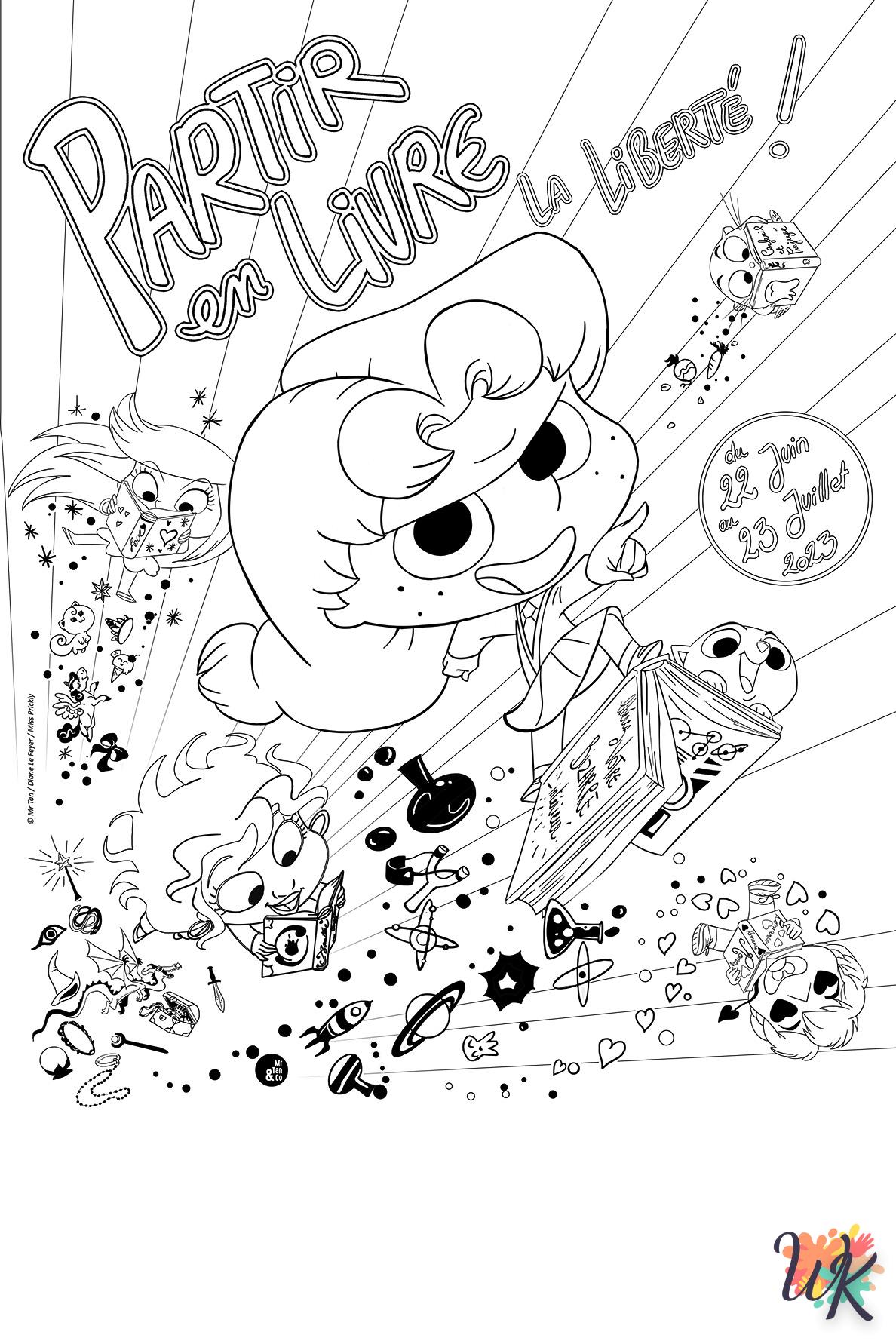 coloriage Mortelle Adèle  de noël gratuit à imprimer en ligne