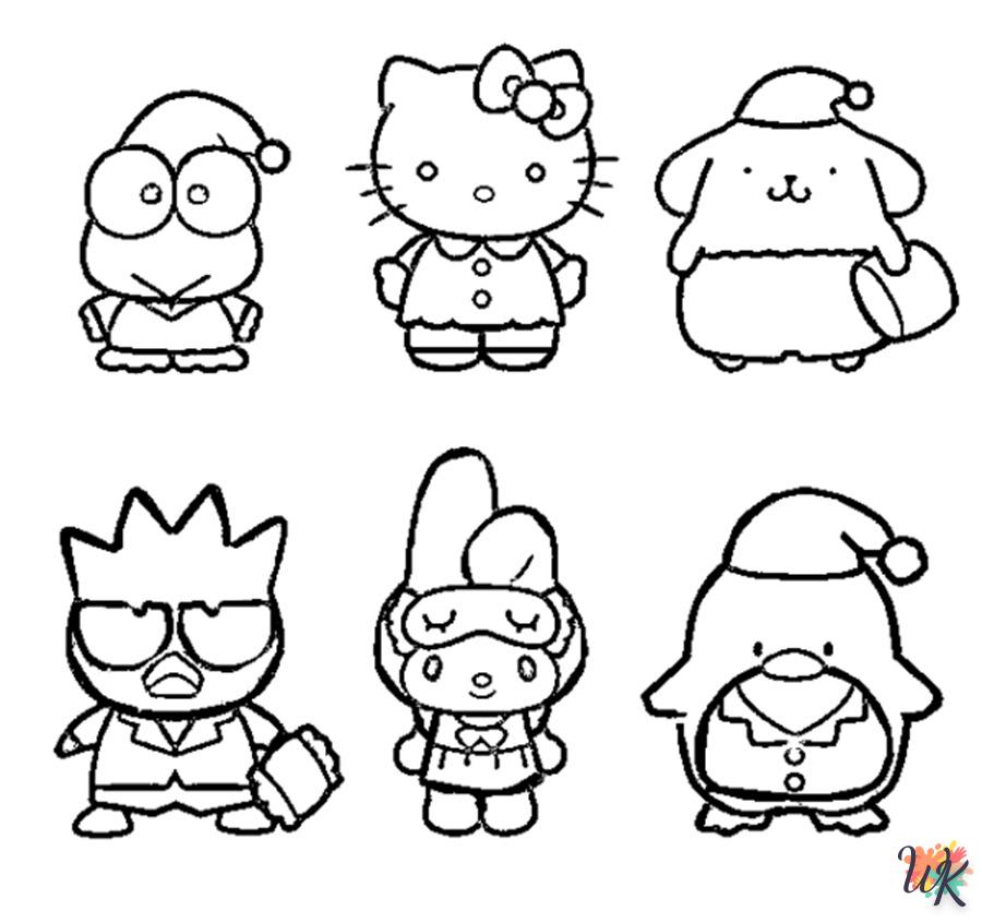 coloriage Sanrio  a dessiner en ligne