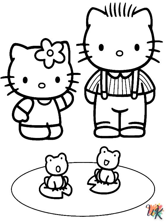 coloriage Sanrio  à imprimer gratuitement pdf