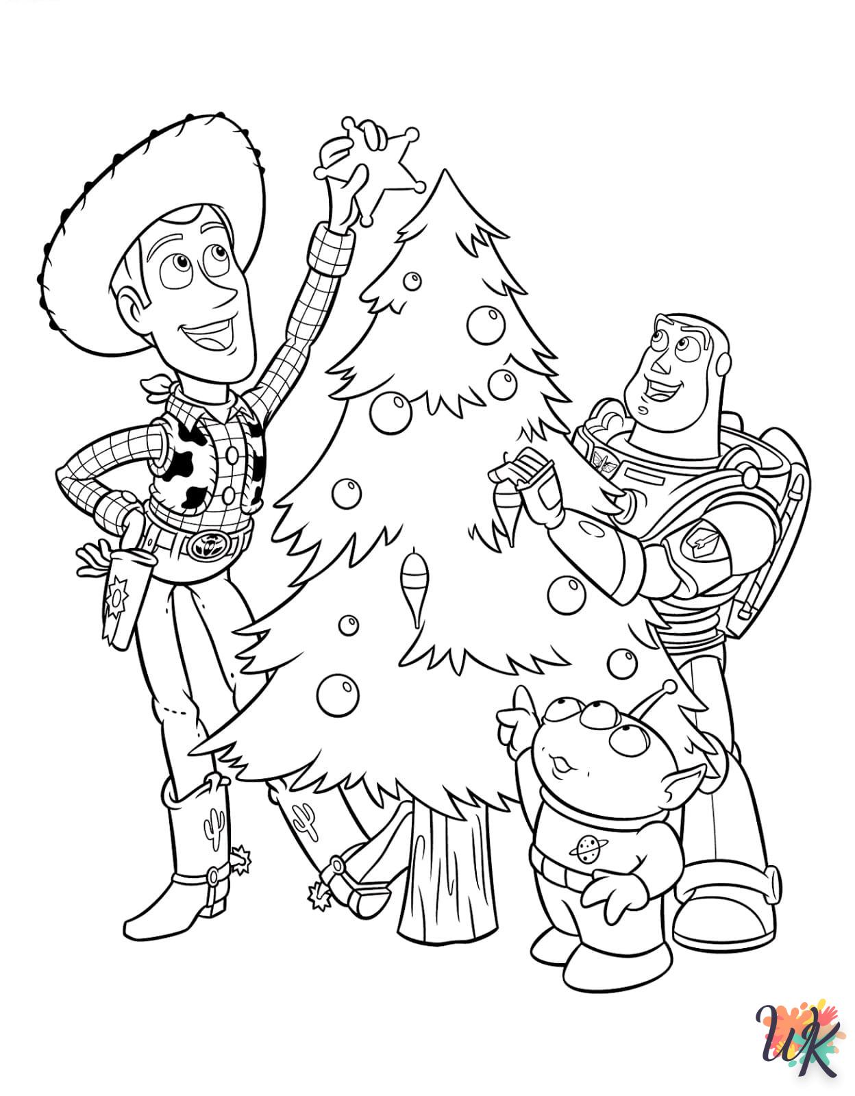 coloriage Sapin de Noël  à imprimer a4