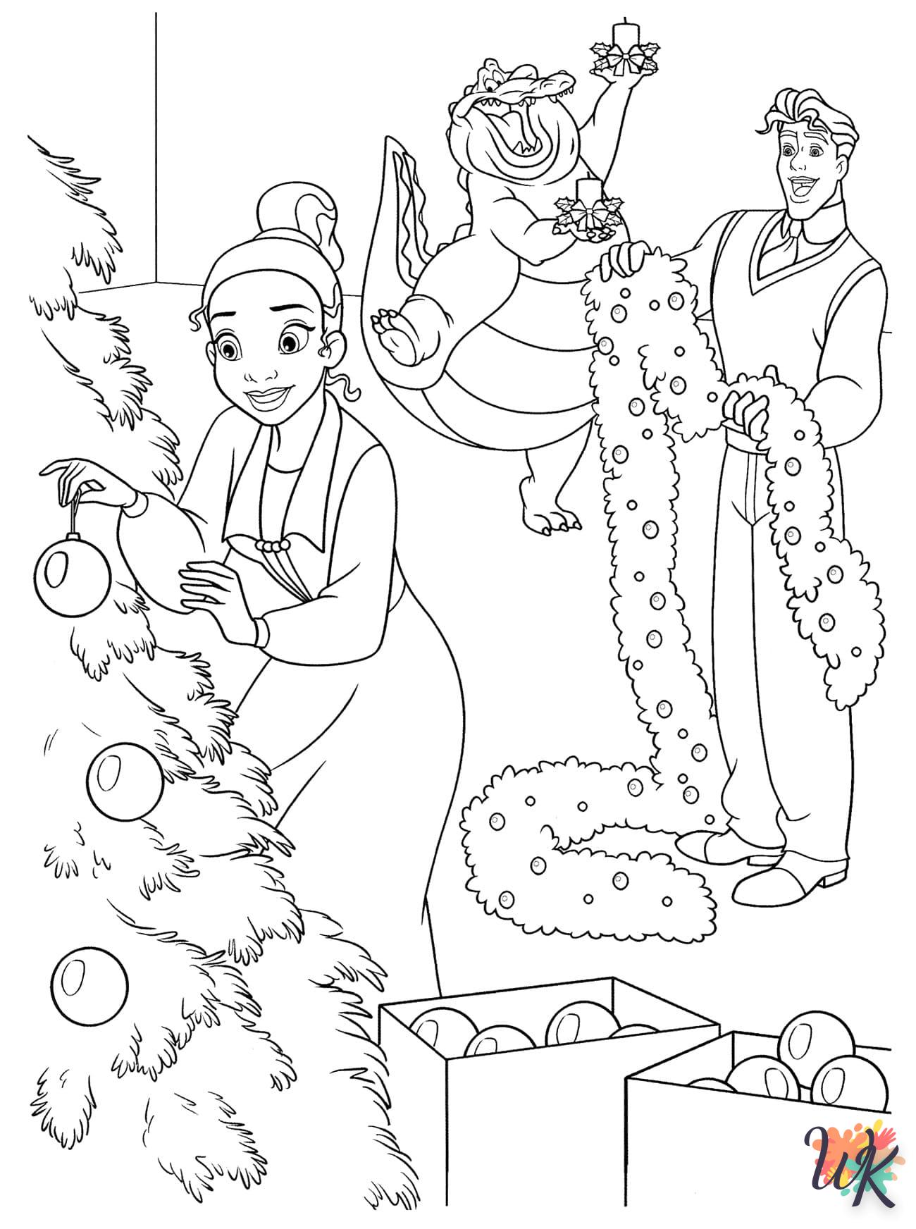 coloriage Sapin de Noël  en ligne gratuit