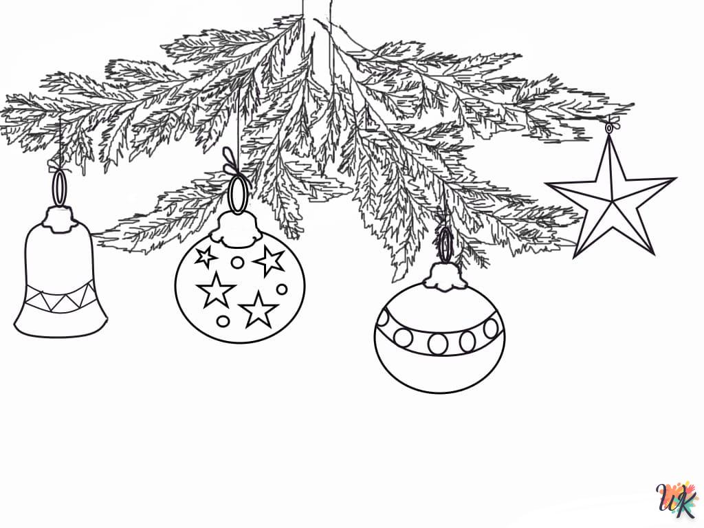 à imprimer coloriage Sapin de Noël