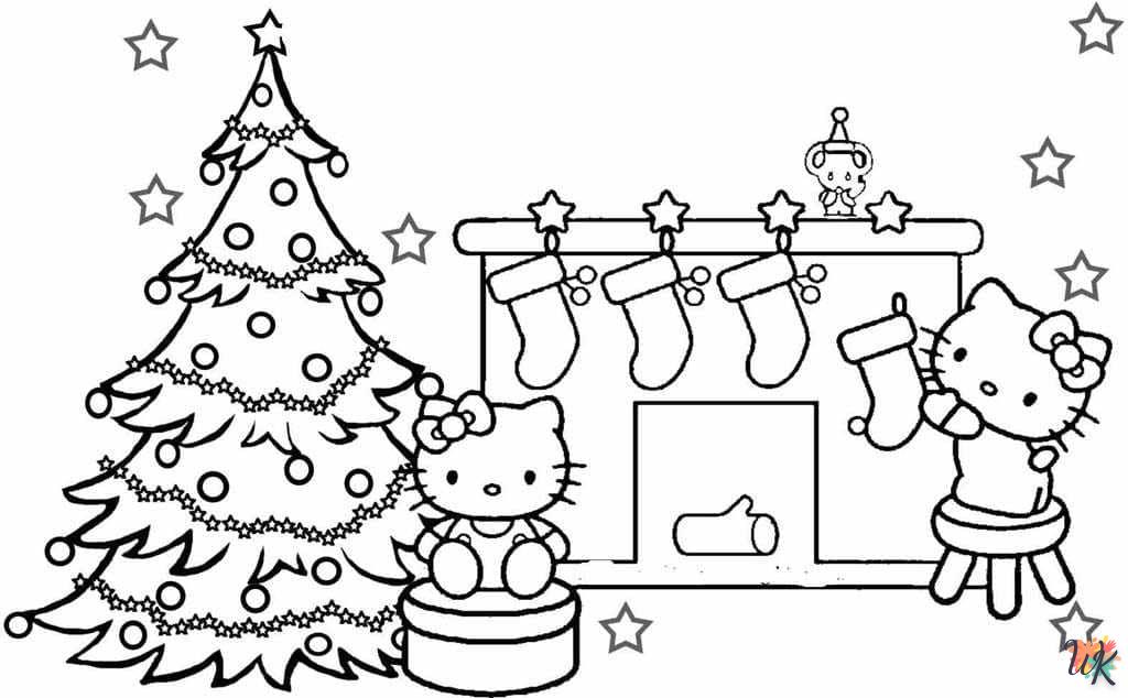 coloriage Sapin de Noël  à imprimer gratuitement pdf