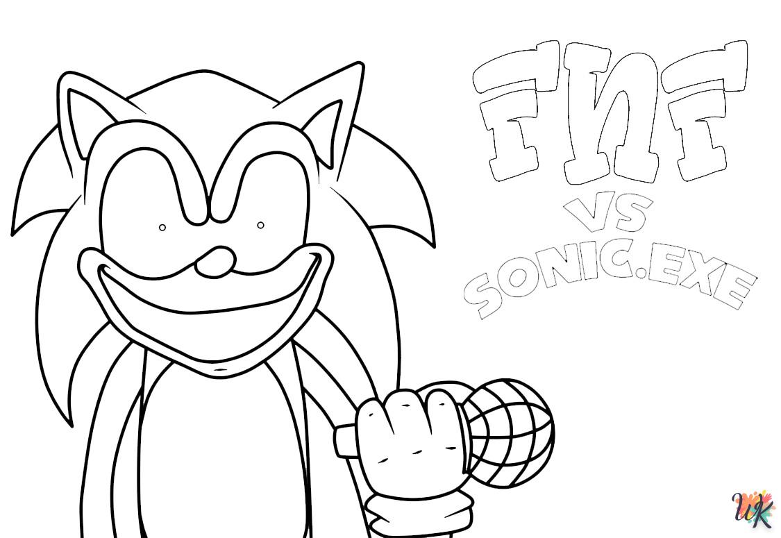 coloriage Sonic  en ligne
