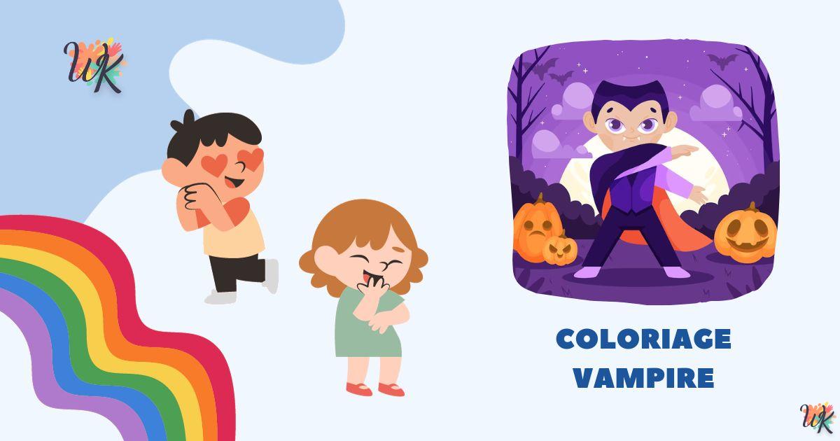 Coloriage Vampire Peur dans le noir Imprimable gratuitement 12 Coloriage Vampire Peur dans le noir Imprimable gratuitement