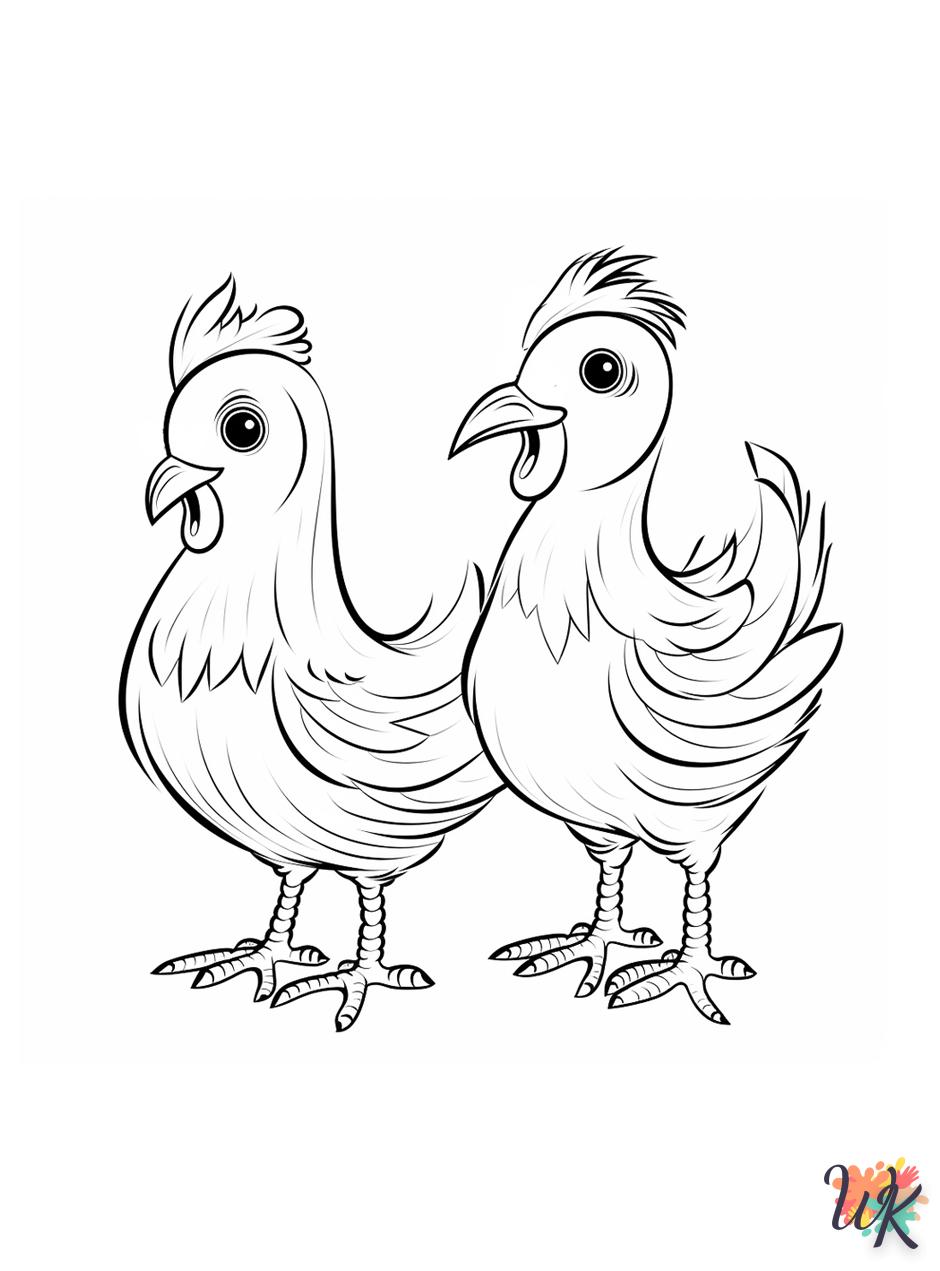 coloriage Animaux De La Ferme  gratuit à imprimer