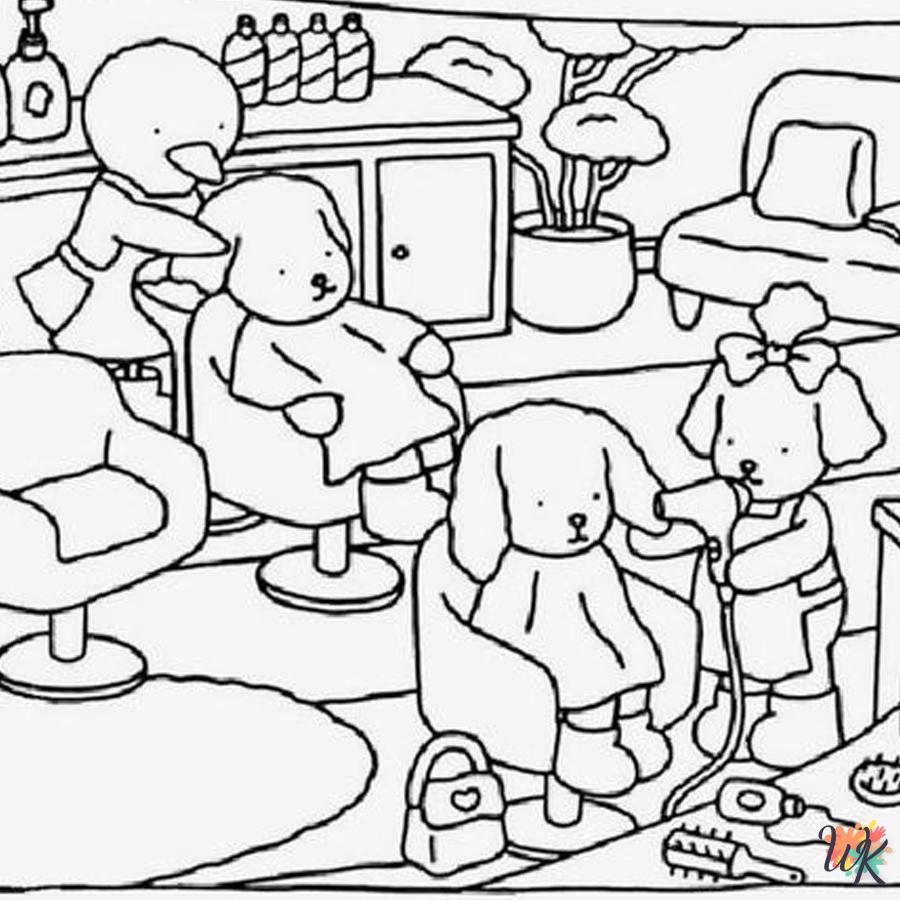 coloriage Bobbie Goods  bebe animaux a imprimer gratuit