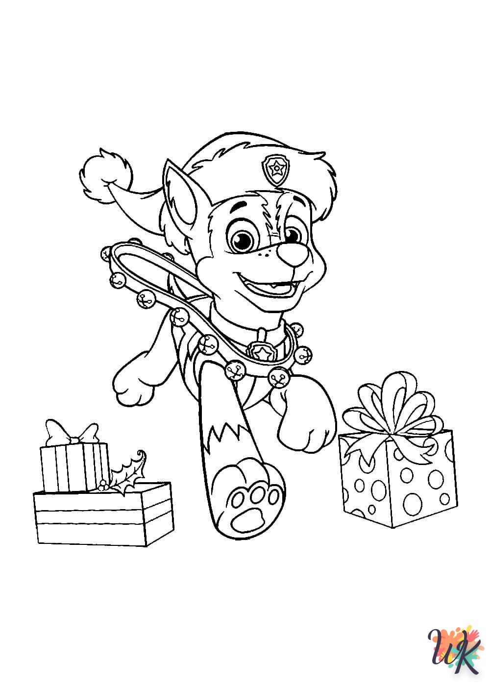 coloriage Cadeaux de Noel  a dessiner et imprimer