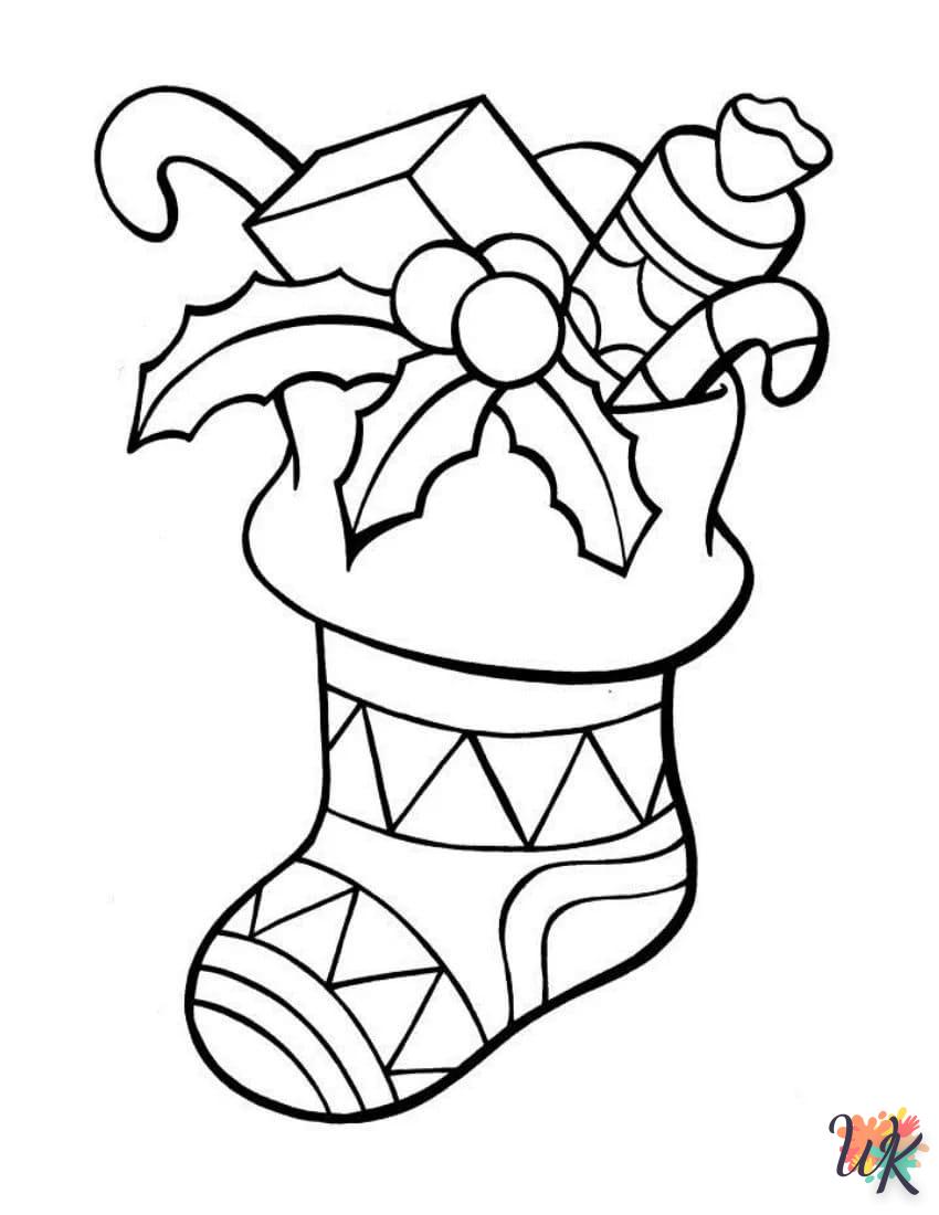 imprimer coloriage Cadeaux de Noel