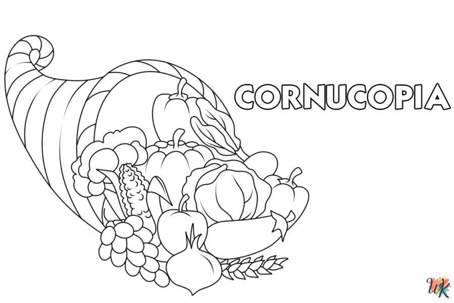 coloriage Cornucopia  sonic en ligne gratuit à imprimer