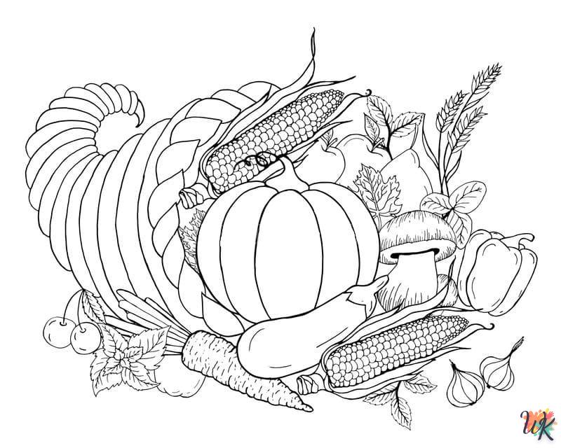 coloriage Cornucopia  pour enfant de 7 ans