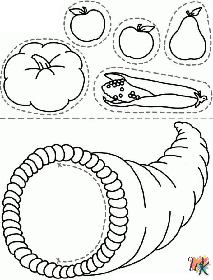 coloriage Cornucopia  pour enfant gratuit