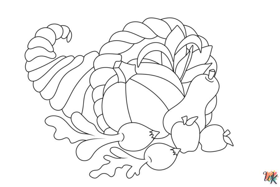 coloriage Cornucopia  et dessin a imprimer