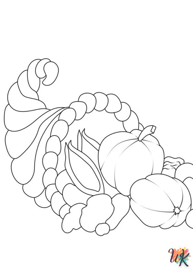 coloriage Cornucopia  a imprimer pour enfant de 4 ans