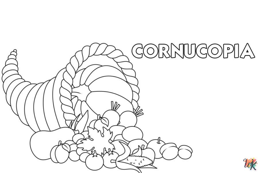 coloriage Cornucopia  pour primaire