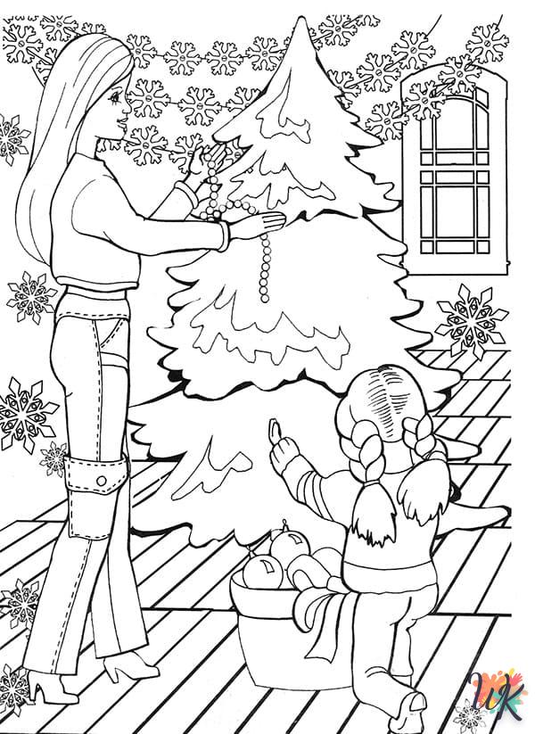 coloriage Hiver  à imprimer pour enfant de 12 ans