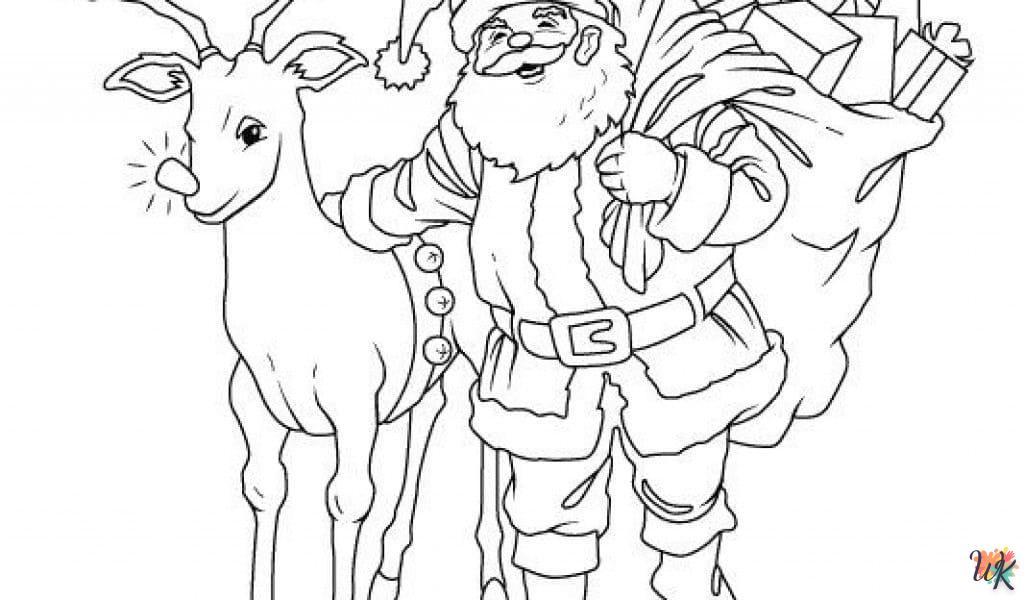 coloriage Noel  enfant à imprimer gratuit