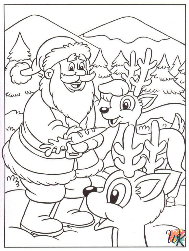 coloriage Noel  à colorier en ligne gratuit