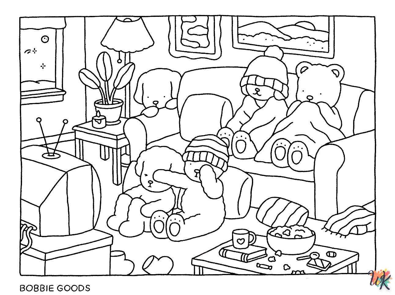 coloriage Bobbie Goods  pour enfant de 3 ans