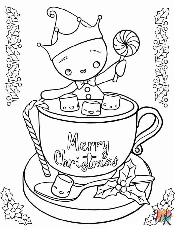 coloriage Gingerbread  pour enfant de 2 ans