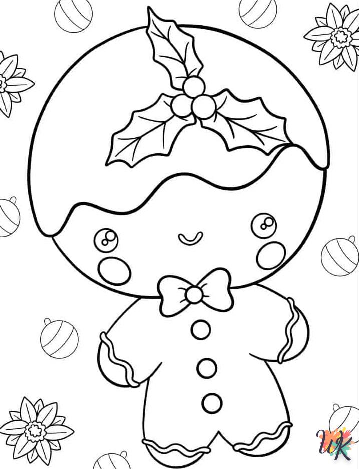 coloriage Gingerbread  enfant a imprimer