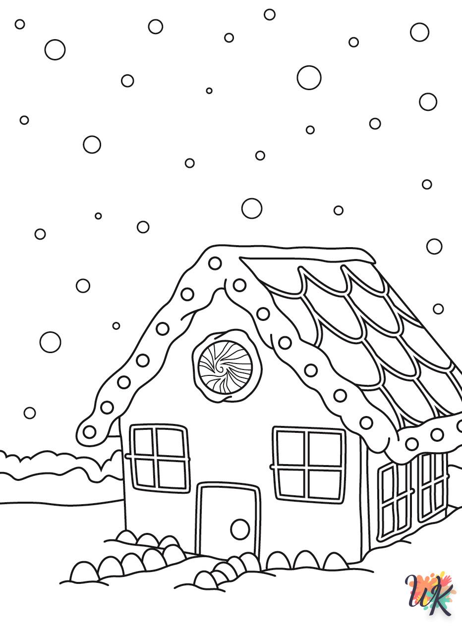 coloriage Gingerbread  a imprimer gratuit