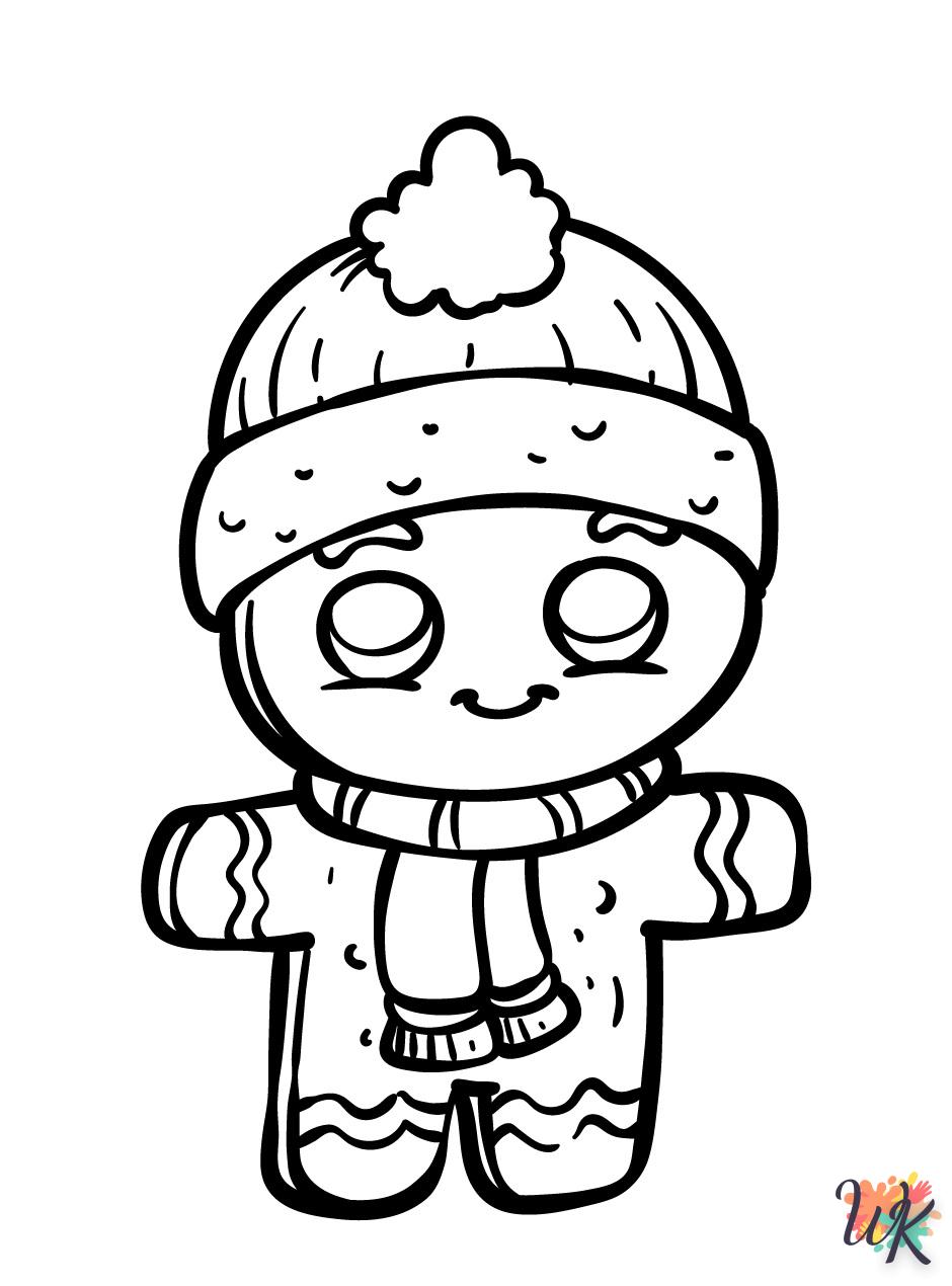 coloriage Gingerbread  en ligne