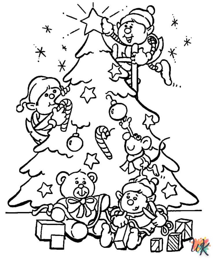 coloriage Gnomes de Noël  sonic en ligne gratuit à imprimer
