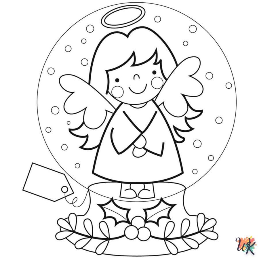 image pour coloriage Noël Mignon  enfant