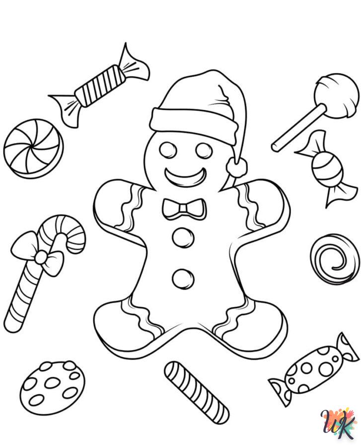coloriage Noël Mignon  pour enfants a imprimer