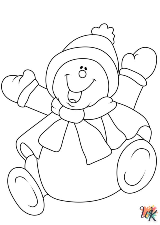 coloriage Noël Mignon  en ligne à imprimer