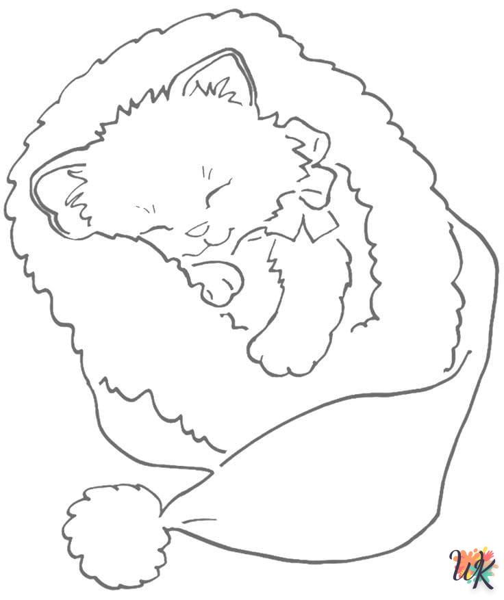 coloriage Noël Mignon  gratuit